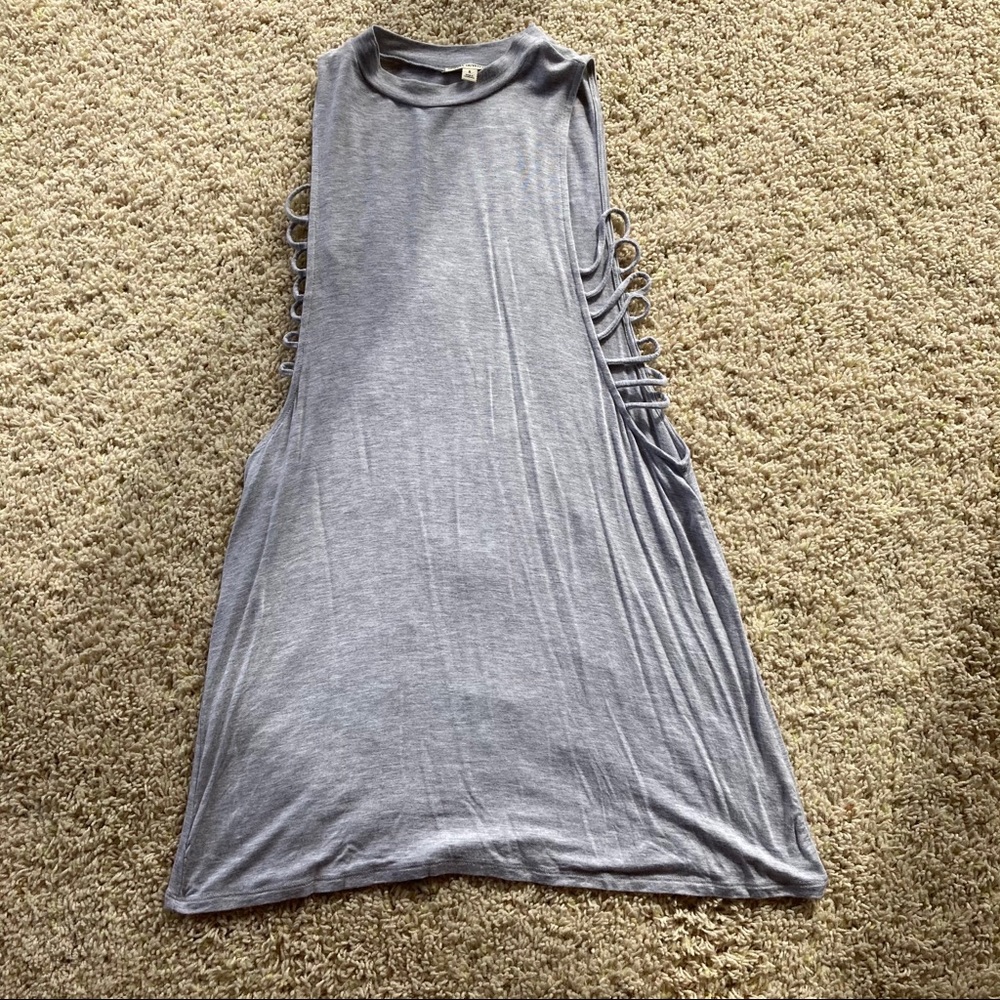 Open Sides T-Shirt Dress